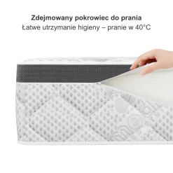Materac Medyczny Termoelastyczny Visco Memory MEDIRO FLEX 80x200 H3/H4