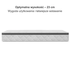 Materac Medyczny Termoelastyczny Visco Memory MEDIRO FLEX 80x200 H3/H4