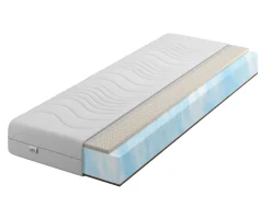 Materac piankowy 70x190 16cm Aqua + Latex + Kokos| Dwustronny H1/H3