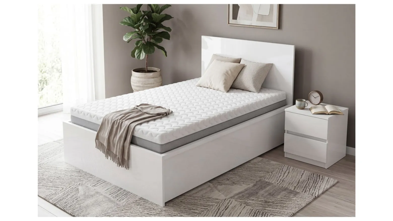 Materac sprężynowy Arona 120x200 H4