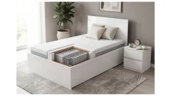 Materac sprężynowy Arona 120x200 H4
