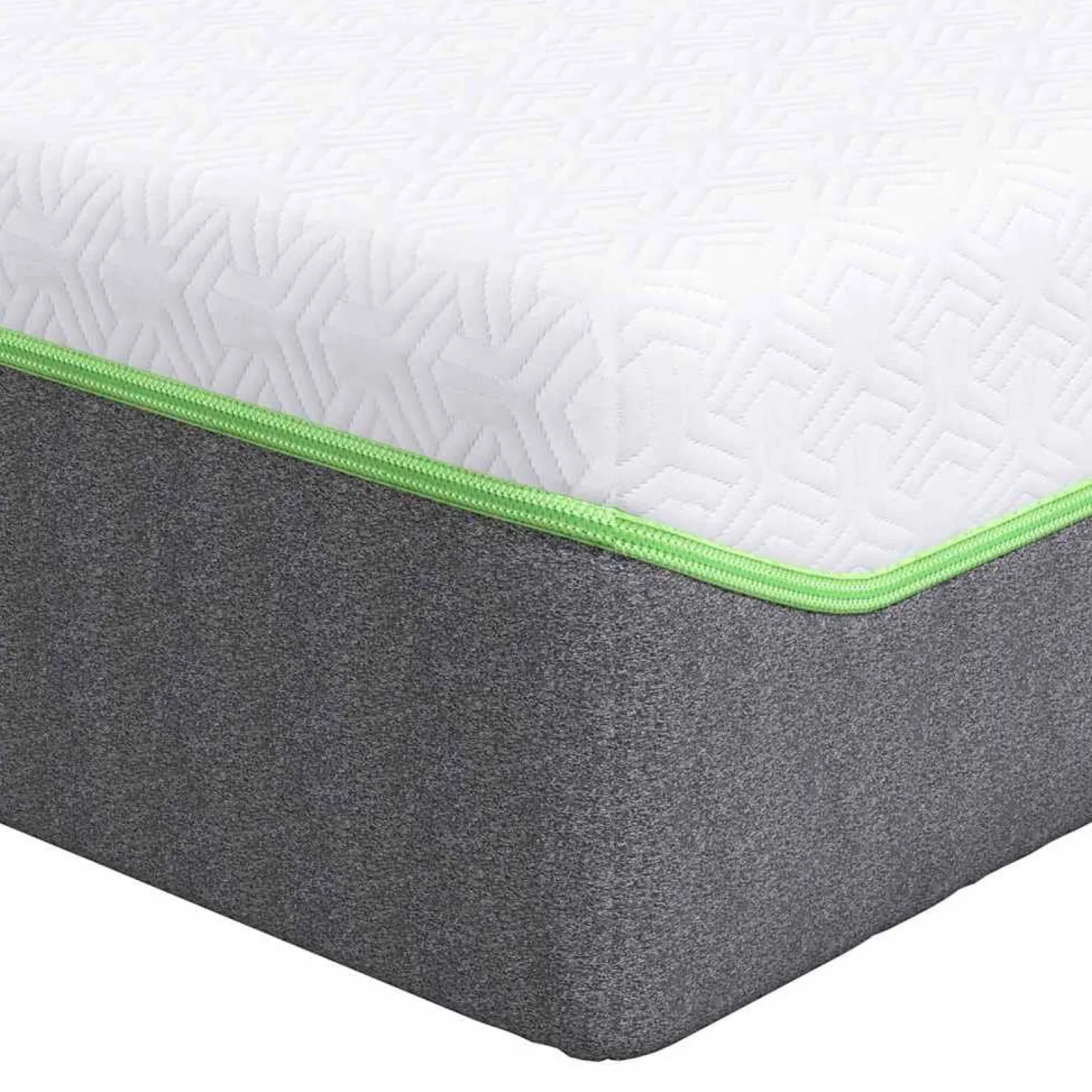 Materac Sprężynowy Do Sypialni Pokoju Biały i szary 80 x 200 cm