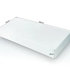 Materac Sprężynowy 140x200 H3/H4 HAVANA NIE ODKSZTAŁCA SIĘ