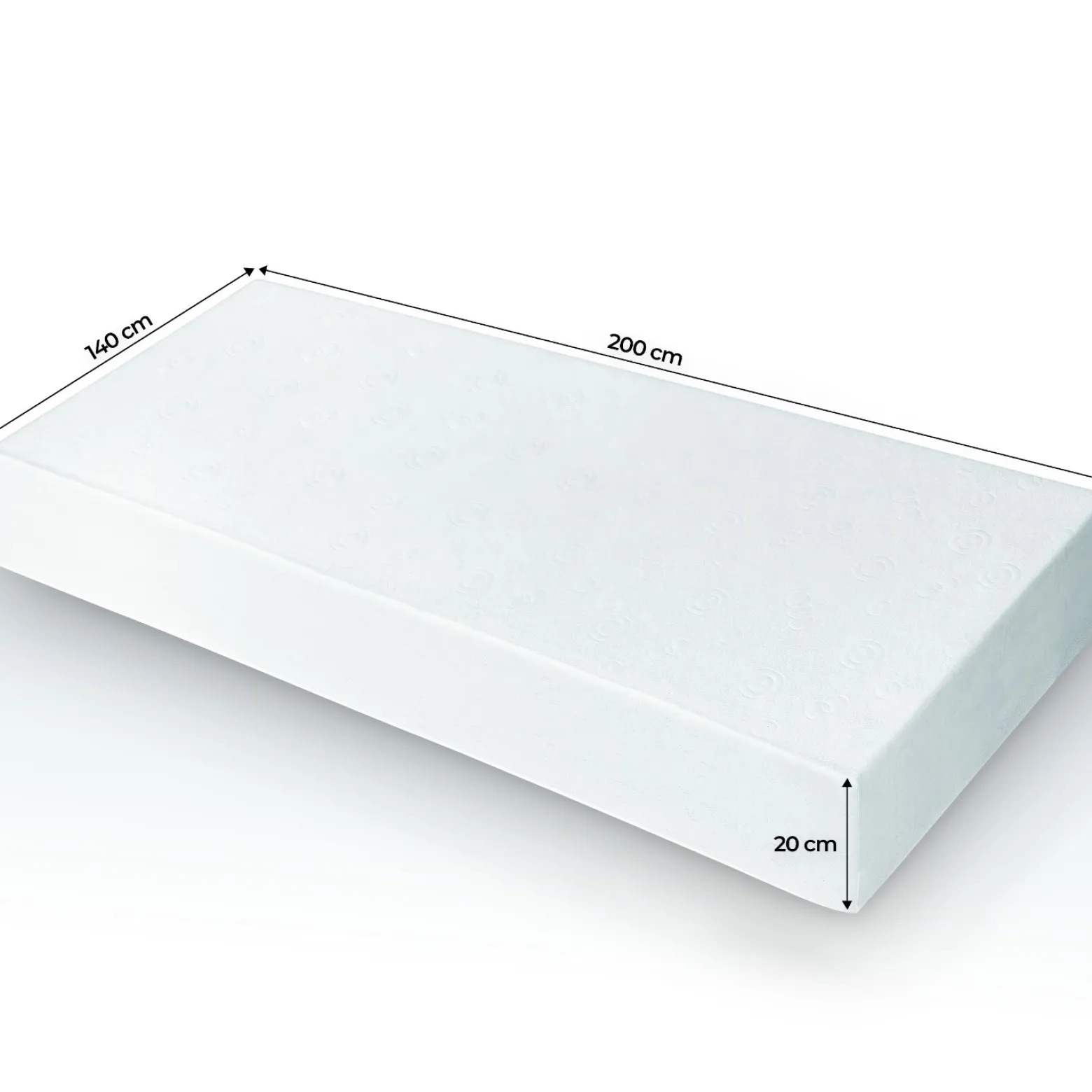 Materac Sprężynowy 140x200 H3/H4 HAVANA NIE ODKSZTAŁCA SIĘ