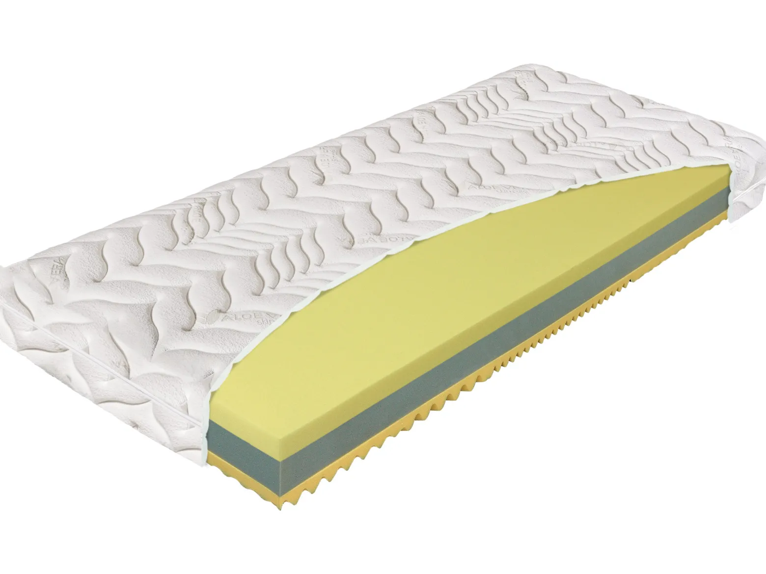 Materac 90x200 termoelastyczny H2 TERMOPUR COMFORT
