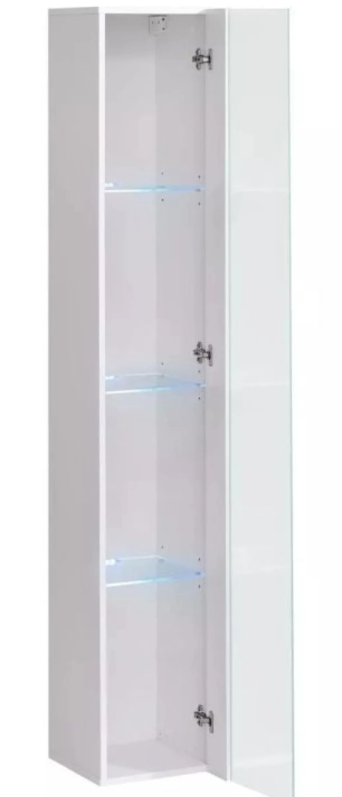 Meblościanka SWITCH LAMEL XVI dąb wotan/biała