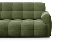 MELLOW sofa narożna 4 osobowa lewa, oliwkowa