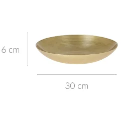 Misa dekoracyjna, szklana, Ø 30 cm