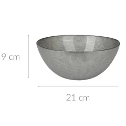 Misa dekoracyjna, szklana, Ø 21 cm