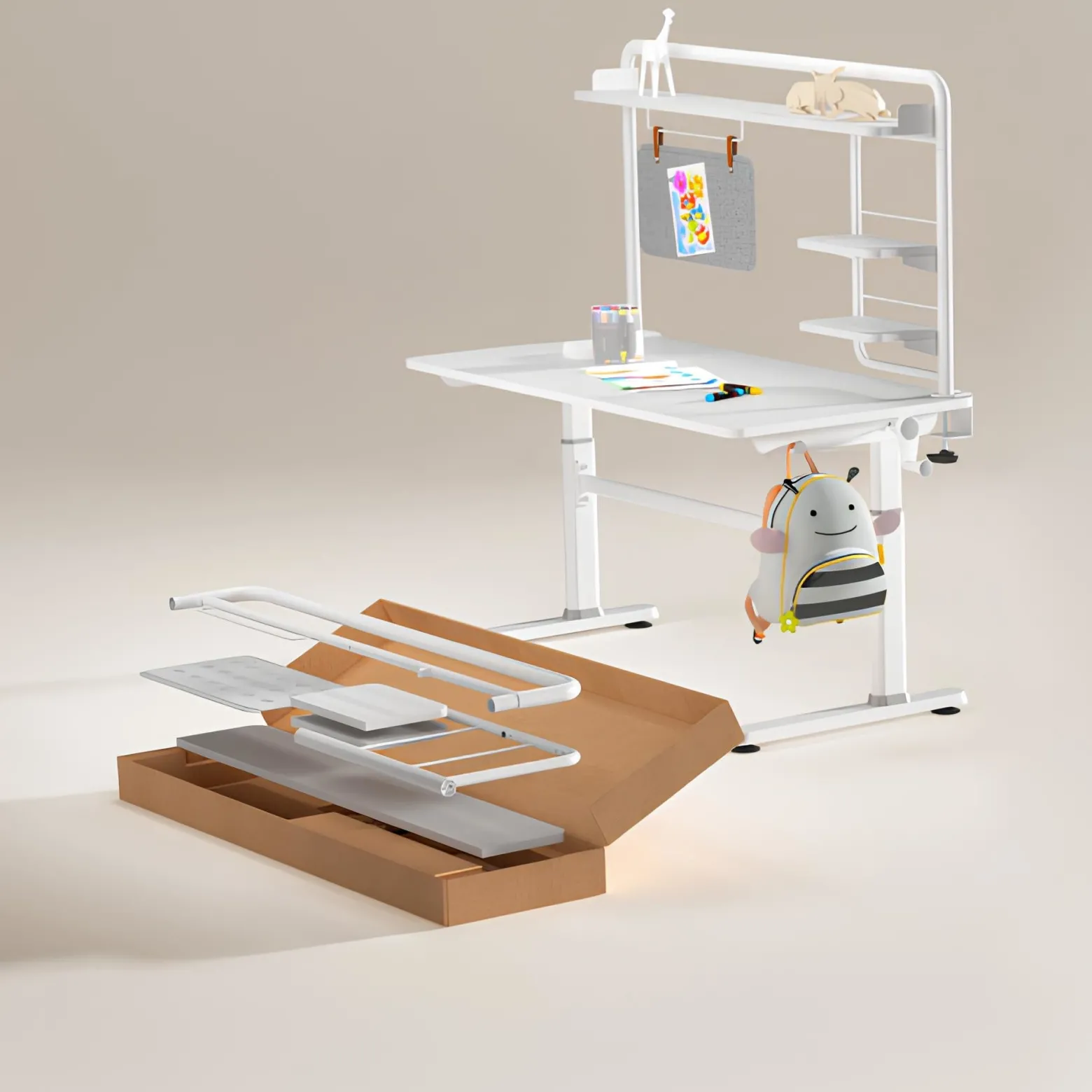 Nadstawka biurkowa Spacetronik SPB-118BB 120cm