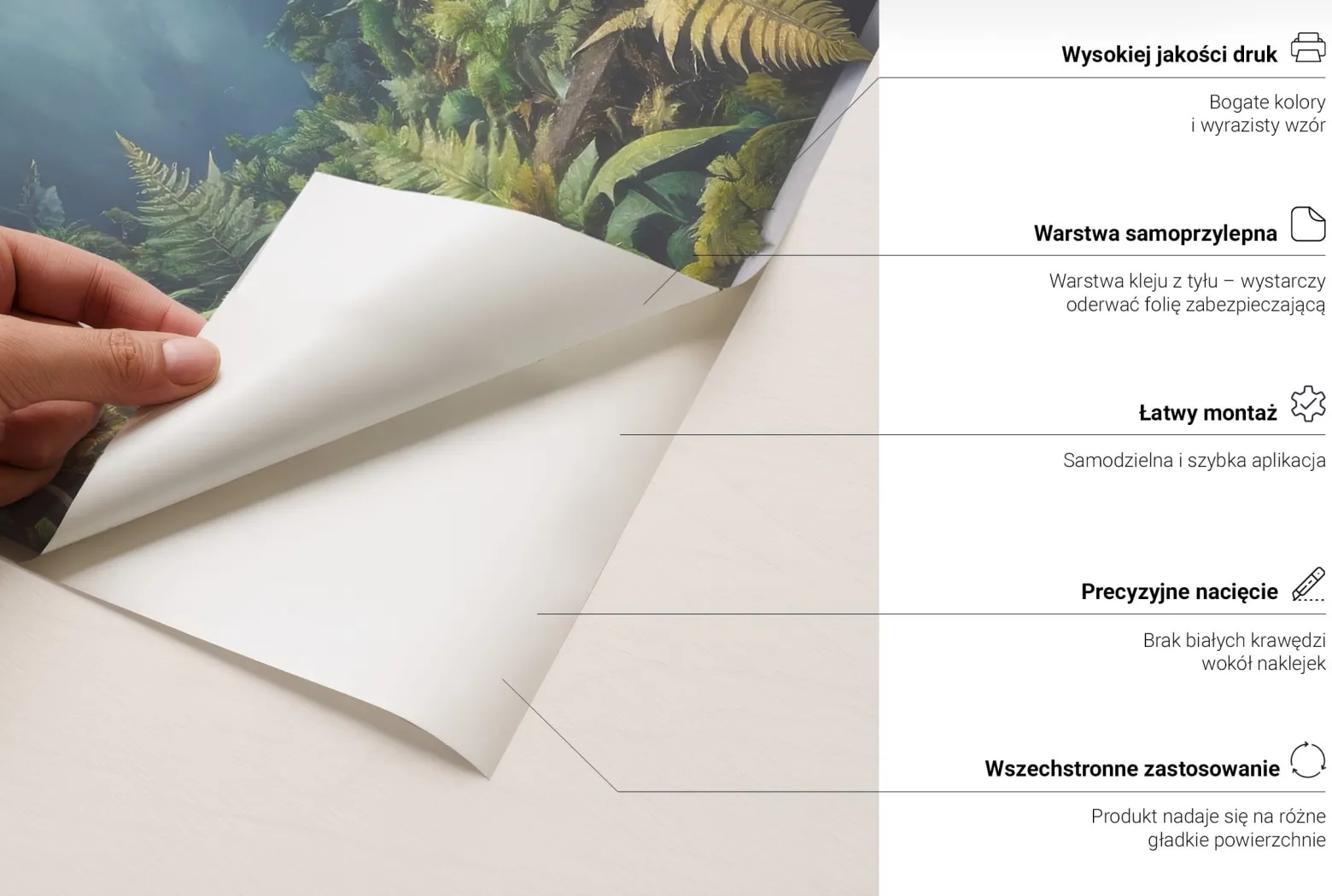 Naklejka dziura 3D górska panorama efekt na ścianę 53x80