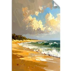 Naklejka samoprzylepna Feeby Krajobraz Morze Plaża 20x30