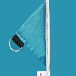 Namiot Ogrodowy Pawilon Metalowy Niebieski Zadaszenie 243 x 243 x 251 cm