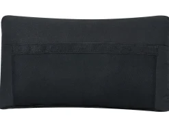 Narożna sofa modułowa tapicerowana 5-osobowa czarna
