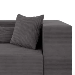 Narożnik Modułowy z Otomaną NOVA S 208x180x76cm Grafitowy