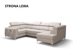 Narożnik orion max ii z funkcją spania 165x350x185cm Tkanina