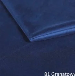 Narożnik pikowany z funkcą spania URAL prawostronny - granat