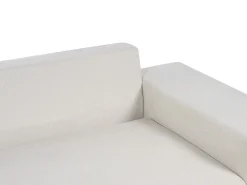 Narożnik prawy trzyosobowy jasnobeżowy