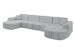 Narożnik uniwersalny bez funkcji spania LIVO-U1 - 400x173x79,5 Szary