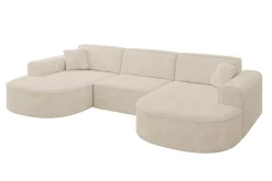 Narożnik uniwersalny bez funkcji spania MARI-U1 303x171x79,5 cm Beżowy