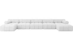 Narożnik uniwersalny modułowy TESSO-U3 475x160x70 cm Biały