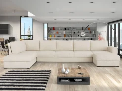 Narożnik z funkcją spania Wilma Large Premium, Strona: Lewa