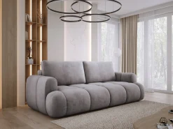 Nowoczesna Sofa Kanapa BOMO funkcja spania + pojemnik na pościel