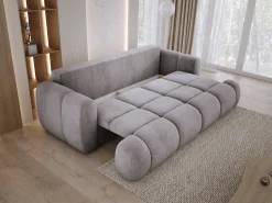 Nowoczesna Sofa Kanapa BOMO funkcja spania + pojemnik na pościel