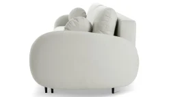 Nowoczesna sofa z funkcją spania SOFTI- Zimny beż