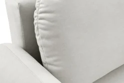 Nowoczesna sofa z funkcją spania SOFTI- Zimny beż