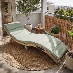 Nowoczesny leżak leżanka fotel ogrodowy plażowy basenowy Kasani premium