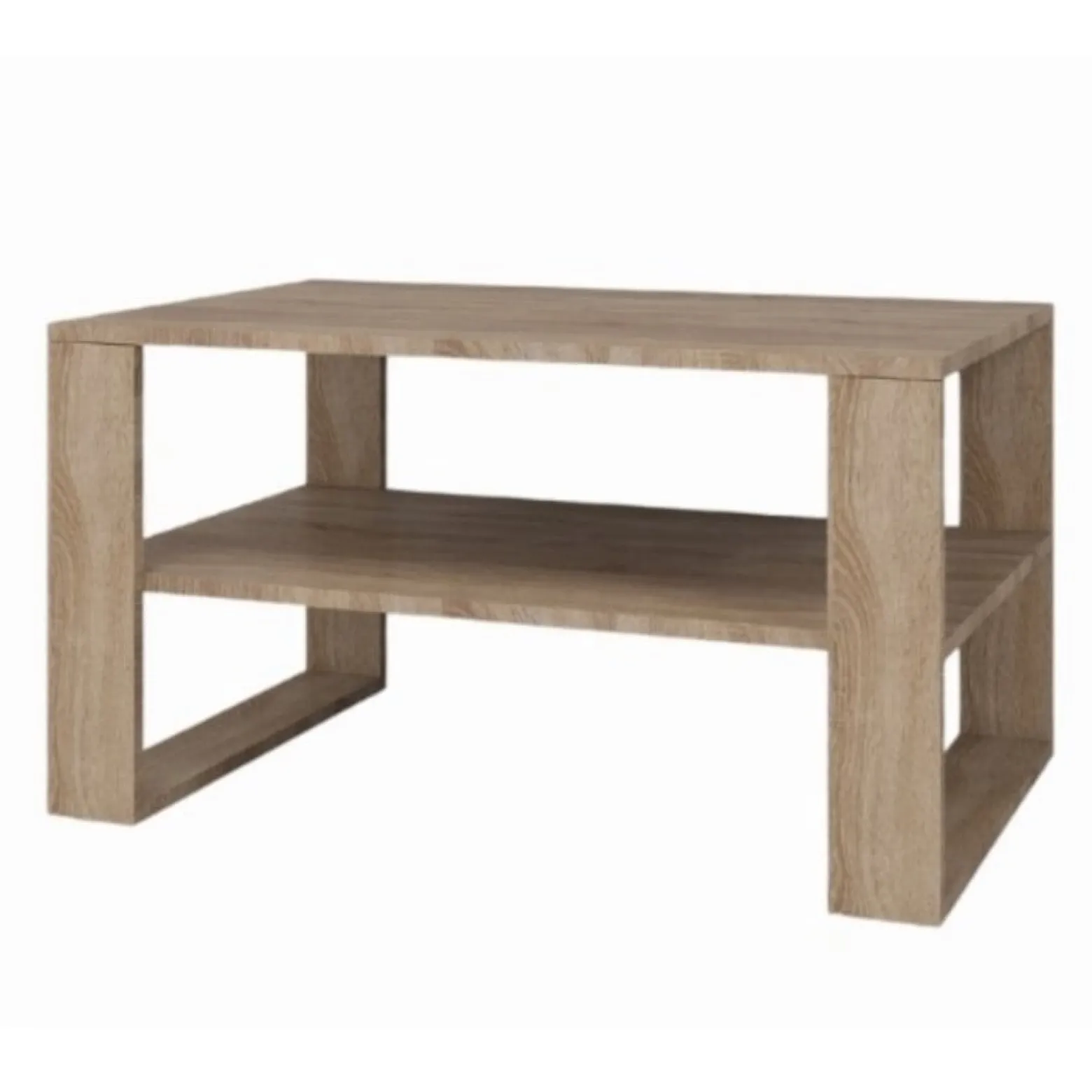 Nowoczesny stolik kawowy ława do salonu LOFT Dąb Sonoma elegancki design