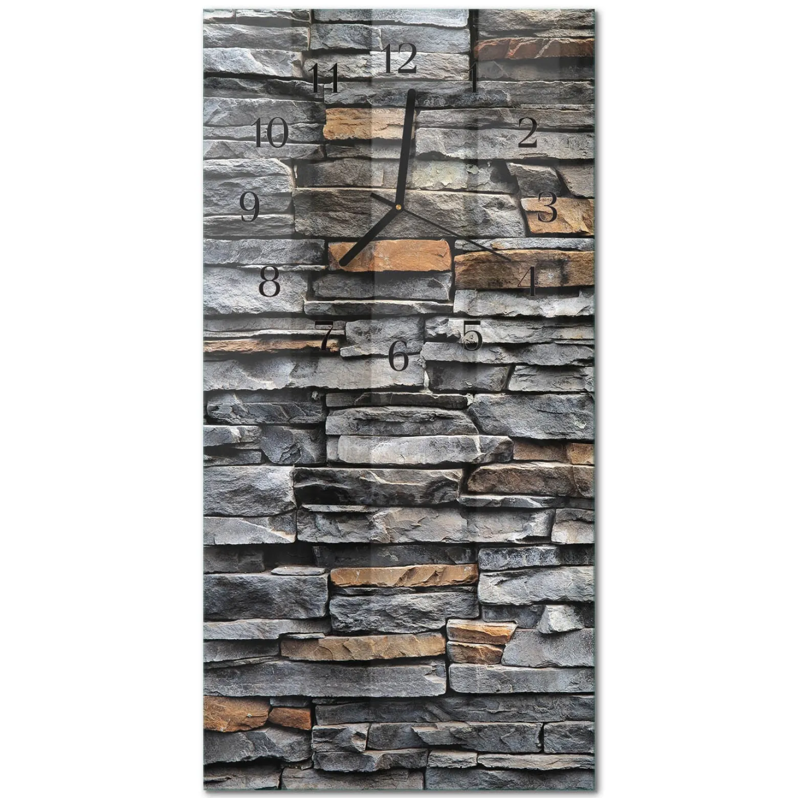 Nowoczesny zegar 30x60 Klinkier cichy mechanizm salon