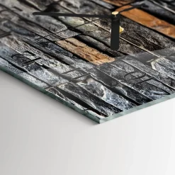 Nowoczesny zegar 30x60 Klinkier cichy mechanizm salon