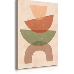 Obraz Abstrakcyjne Kolorowe Skałki Boho 20x30cm