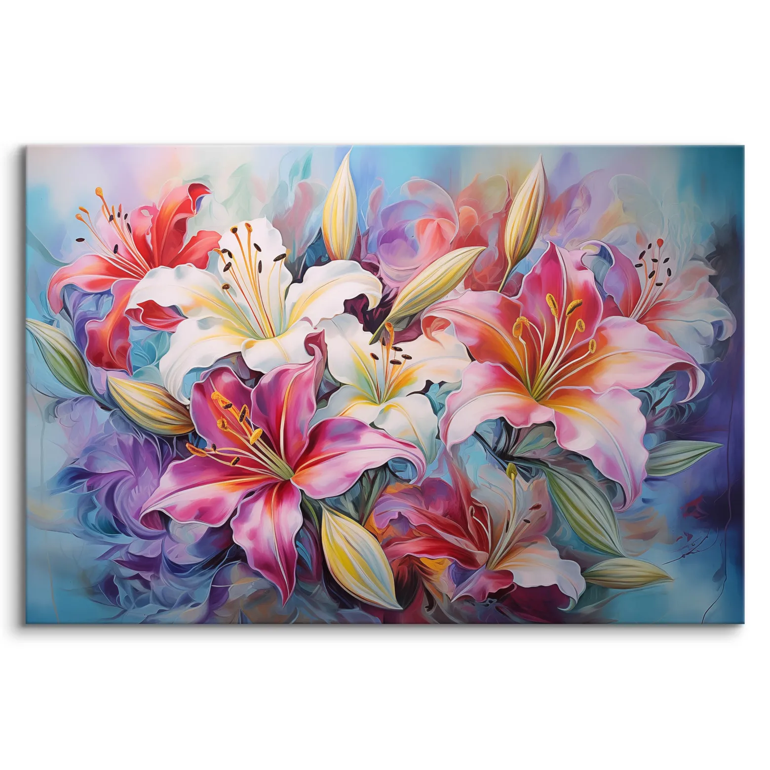 Obraz Barwne Lilie 30x20cm