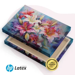Obraz Barwne Lilie 30x20cm