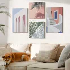 Obraz canvas 4 częściowy Architektura miejska |40x40, 40x60| Wallfluent