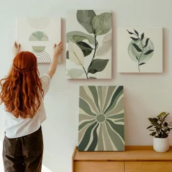 Obraz canvas 4 częściowy Motywy geometryczne |40x40, 40x60| Wallfluent