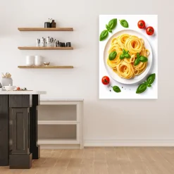Obraz do kuchni jadalni restauracji, Makaron zioła 20x30