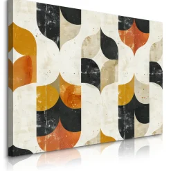Obraz Kolorowe Kształty W Stylu Boho 30x20cm