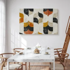 Obraz Kolorowe Kształty W Stylu Boho 30x20cm
