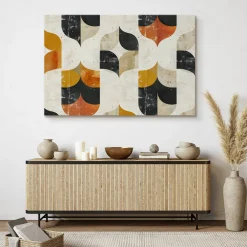 Obraz Kolorowe Kształty W Stylu Boho 30x20cm