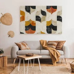 Obraz Kolorowe Kształty W Stylu Boho 30x20cm