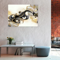 Obraz Na Płótnie Ścianę Abstrakcja Glamour Do Sypialni Salonu Kuchni 60X40