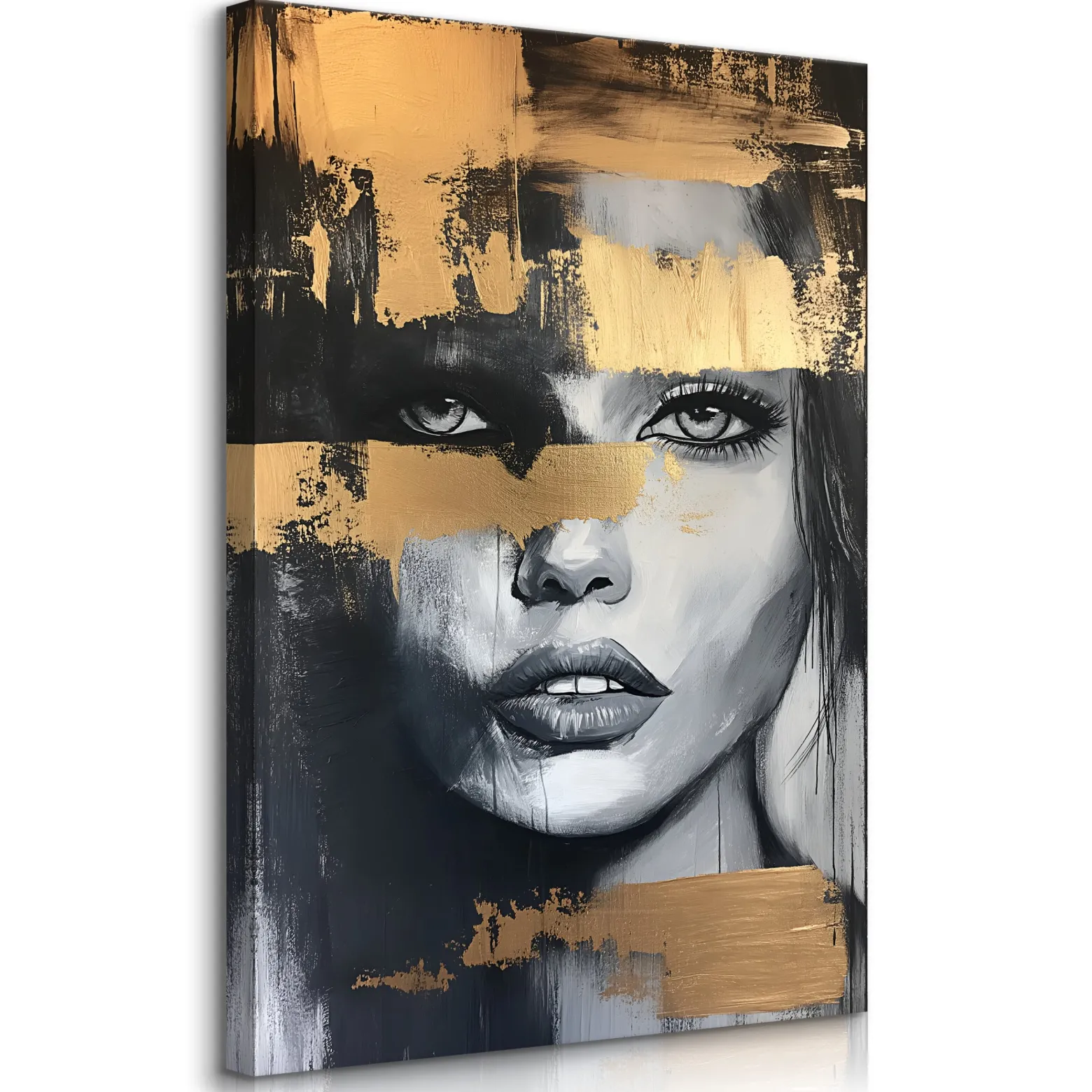 Obraz Na Płótnie Tajemniczy Portret Kobiety Glamour 20x30cm