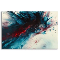 Obraz Niebieska Abstrakcja 30x20cm