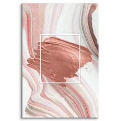 Obraz Różowy Marmur W Stylu Glamour 20x30cm