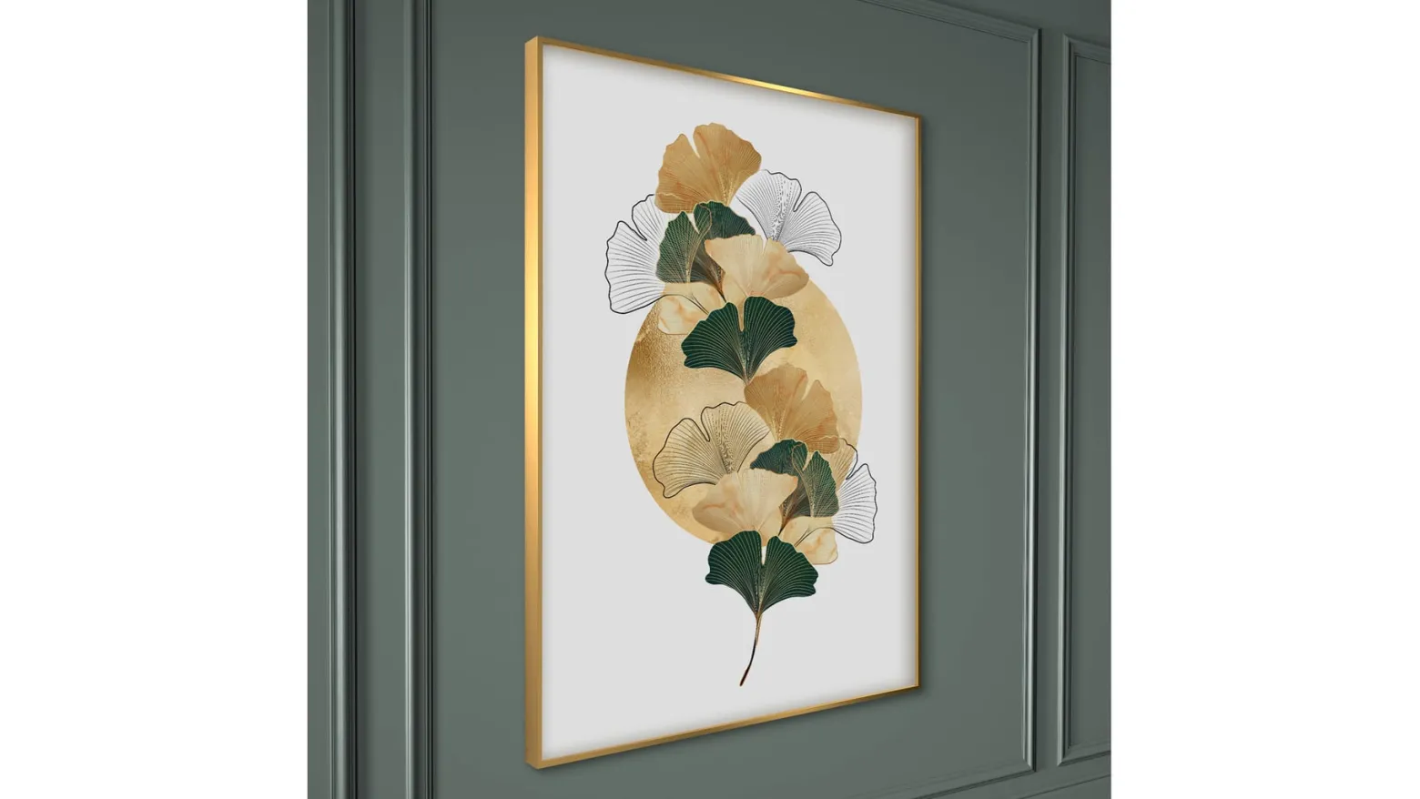 Obraz w ramie Gilded Ginko 50x70 cm