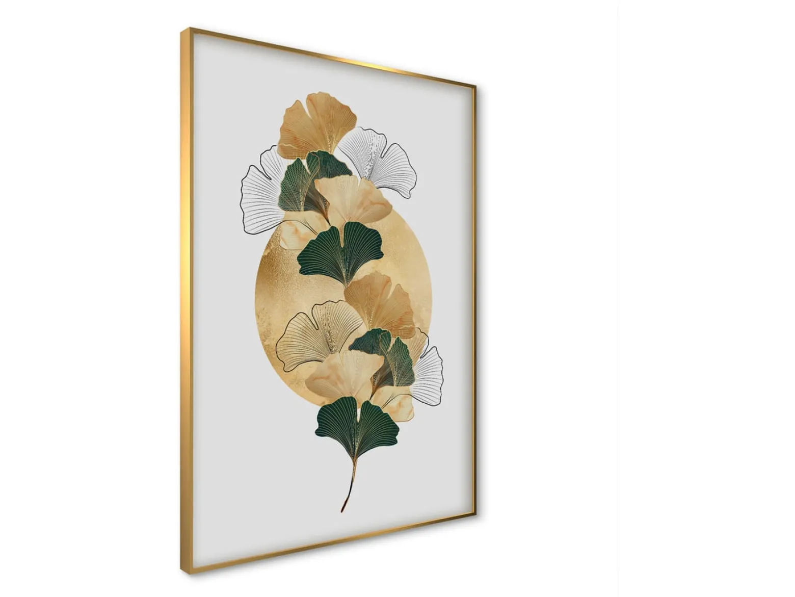 Obraz w ramie Gilded Ginko 50x70 cm